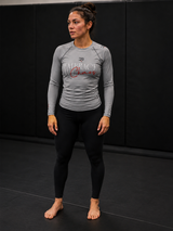 Women's Embrace the Chaos Roll Gear performance rash guard
