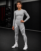 Roll Gear Grey Swirl Spats - Grey/White, Youth, lifestyle photo, additional angle.