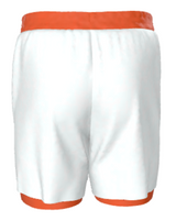 Roll Gear Youth Orange 2-in-1 Grappling Shorts – BJJ & Wrestling Training Gear, back view.