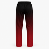 Roll Gear Lounge Pants – Girls' & Women's, flat back view, fade print.