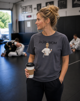 Roll Gear BJJ Graphic Tee – Women's Relaxed Fit.