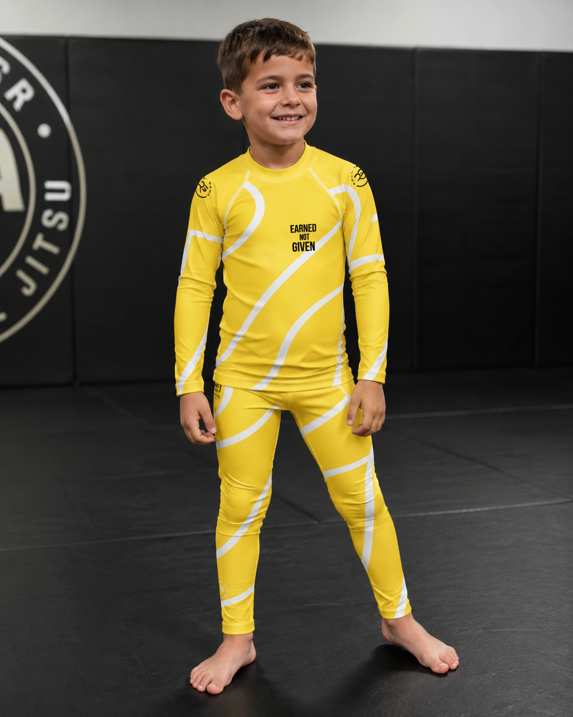 Roll Gear Yellow Swirl - Yellow/White, Kids, product photo.