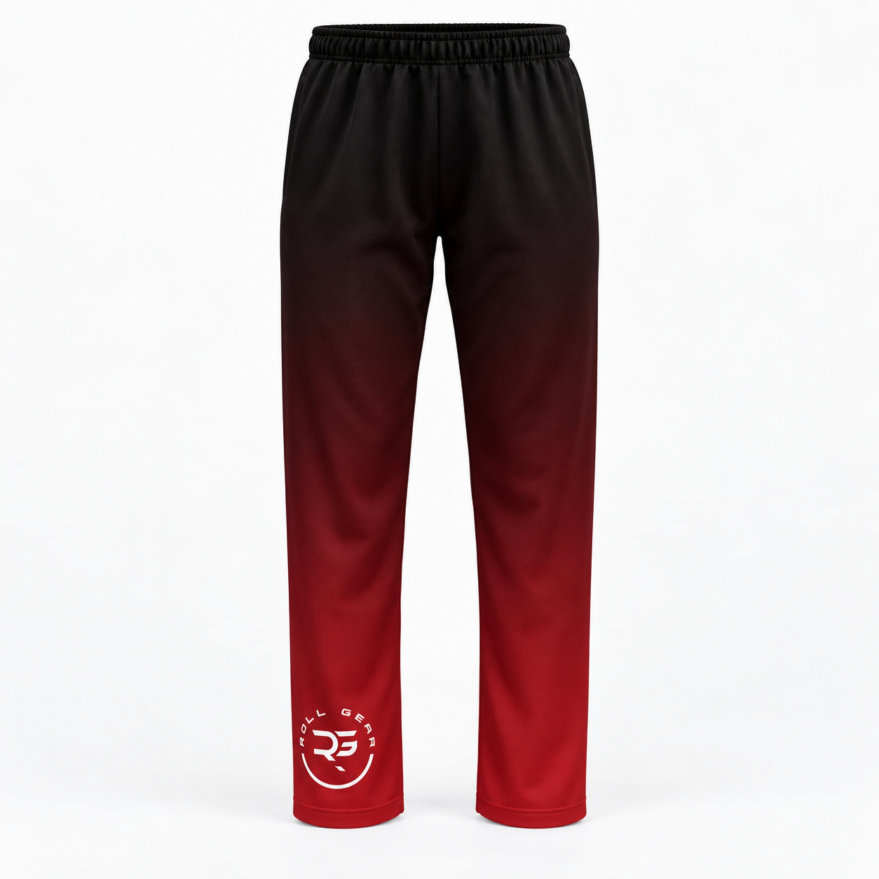Roll Gear Lounge Pants – Girls' & Women's, flat front view, fade print.