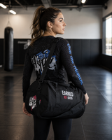 Roll Gear Earned Not Given Duffel Bag, product photo.