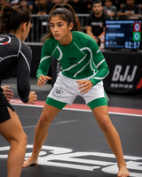 Roll Gear Green Swirl Rash Guard - Green/White, Youth, product photo.