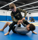 Roll Gear Youth Army Long Sleeve Rash Guard, product view.