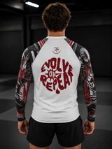 Roll Gear Evolve or Repeat Youth Boys Rash Guard, product image 1.