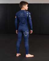 Roll Gear Youth Air Force Long Sleeve Rash Guard, product image 3.