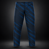 Roll Gear Kids Lion Spats — Future World Champion Collection, flat front view, diagonal stripe print.