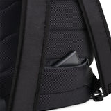 Centerville Wrestling Team Backpack, Black/White, detail view.