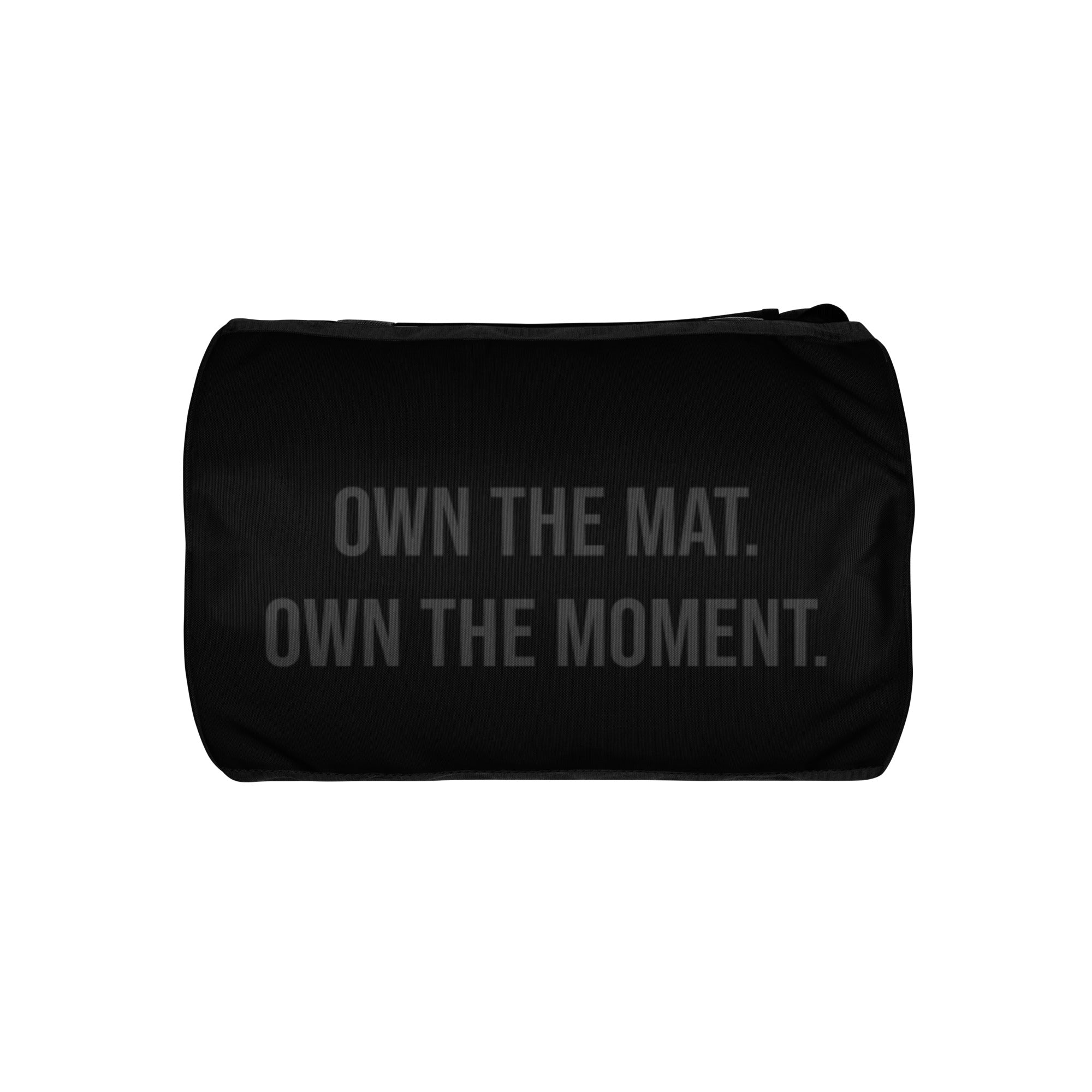 Roll Gear Earned Not Given Duffel Bag, bottom view.