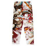 Roll Gear Never Accept Training Spats – Black/Multicolor – Kids, back view.