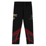 Roll Gear Kids Marines Dress Blues Compression Spats, front view.