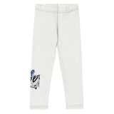 Roll Gear Tap Hype Spats - Blue & White, Boys Kids, front view.