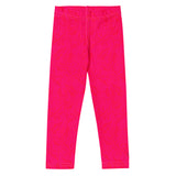 Roll Gear Earned Not Given Kids Spats - Pink, front view.