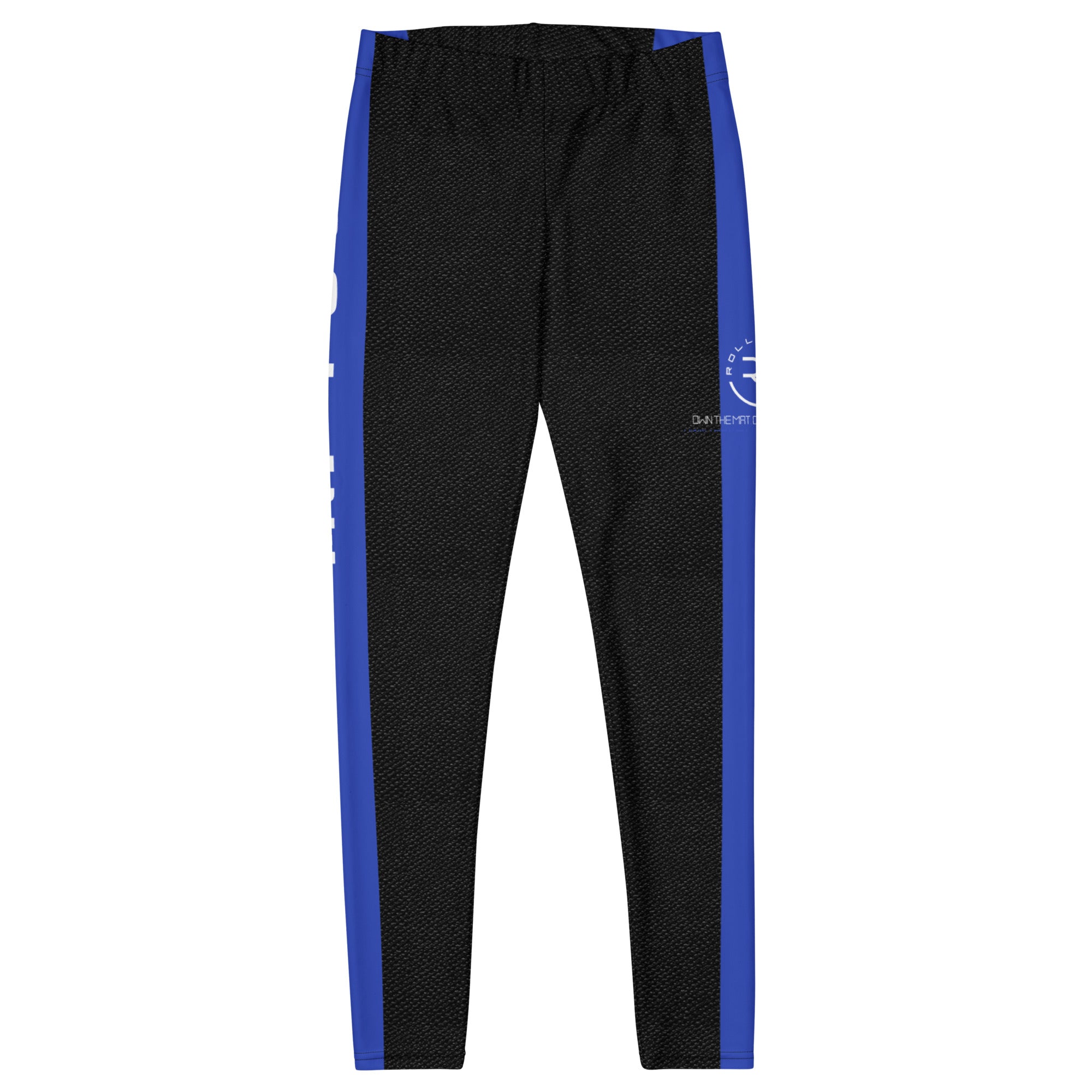 Roll Gear Women's Police Compression Spats - Thin Blue Line, front view, additional angle.