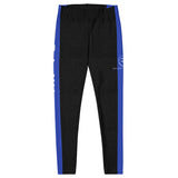Roll Gear Women's Police Compression Spats - Thin Blue Line, front view, additional angle.