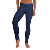 Roll Gear Women's Air Force Compression Spats - Navy, front view.