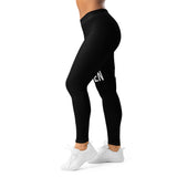 Roll Gear Earned Not Given Women's Spats - Black, left side view.