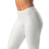 Roll Gear Tap Hype Spats - Pink & White, Women's, left-front view, additional angle.