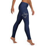 Roll Gear Women's Air Force Compression Spats - Navy, right side view.