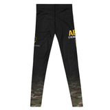 Roll Gear Men's Army Classic Compression Spats, back view, additional angle.