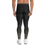 Roll Gear Men's Army Classic Compression Spats, back view.