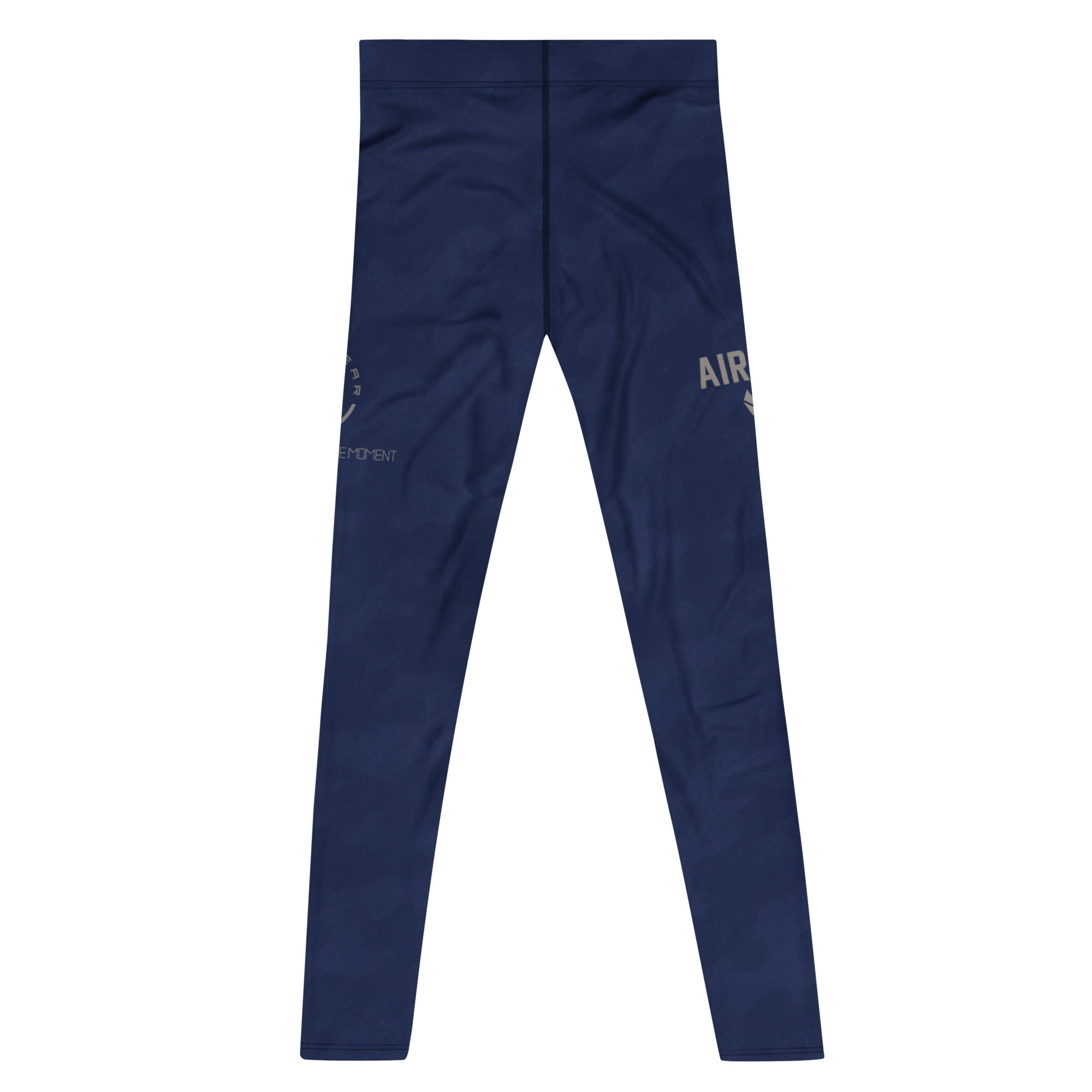 Roll Gear Men's Air Force Compression Spats - Navy, back view, additional angle.
