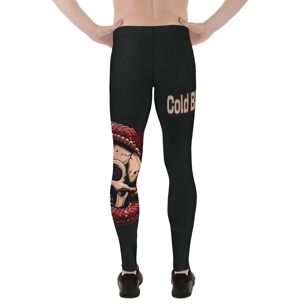 Roll Gear Cold Blooded Spats – Black Venom Athlete Edition – Men's, back view.