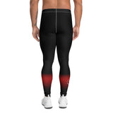 Roll Gear Black Fade Training Spats – Black – Men's, back view.