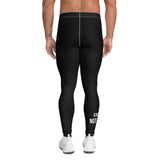 Roll Gear Earned Not Given Men's Spats - Black, back view.