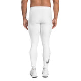 Roll Gear Earned Not Given Men's Spats - White, back view.