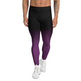 Roll Gear Purple Fade Training Spats - Purple/Black, Men's, front view.