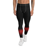 Roll Gear Black Fade Training Spats – Black – Men's, front view.