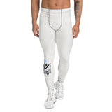 Roll Gear Tap Hype Spats – Blue & White – Men's, front view.
