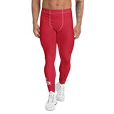 Roll Gear Earned Not Given Men's Spats – Red, front view.