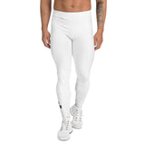 Roll Gear Earned Not Given Men's Spats - White, front view.
