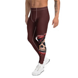 Roll Gear Signature Cold Blooded Spats – Maroon Venom (Athlete Edition, Men's Leggings), left side view.