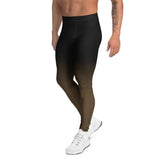 Roll Gear Brown Fade Training Spats - Brown/Black, Men's, left side view.