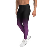 Roll Gear Purple Fade Training Spats - Purple/Black, Men's, left side view.