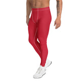 Roll Gear Earned Not Given Men's Spats – Red, left side view.