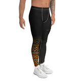 Roll Gear Lion's Pride Spats – Black & Gold – Men's, right side view.