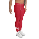 Roll Gear Earned Not Given Men's Spats – Red, right side view.