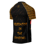 Roll Gear Jaguar – Short Sleeve Rash Guard, back view, all-over print.