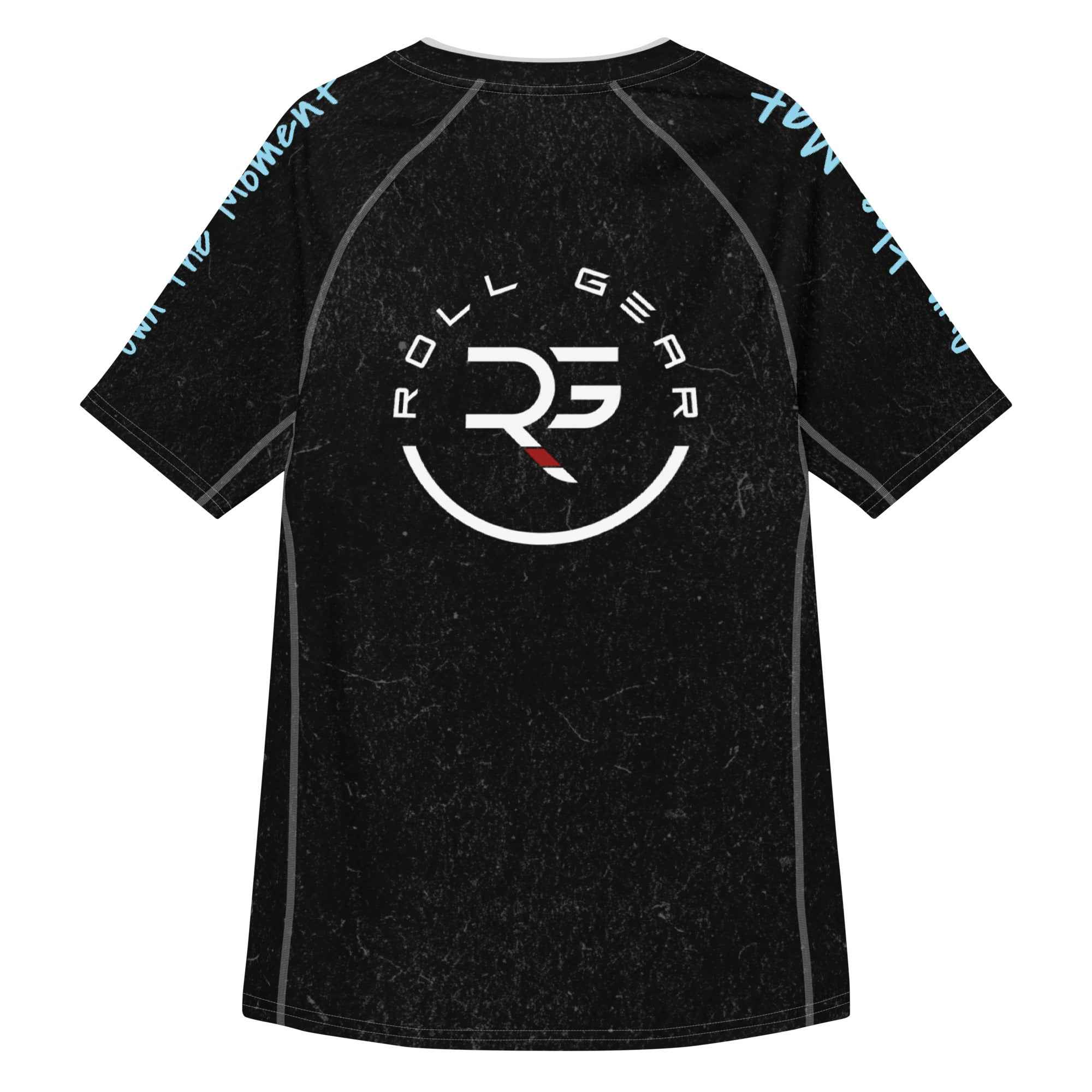 Roll Gear Lightweight. Stay Sharp, second back view, all-over print.