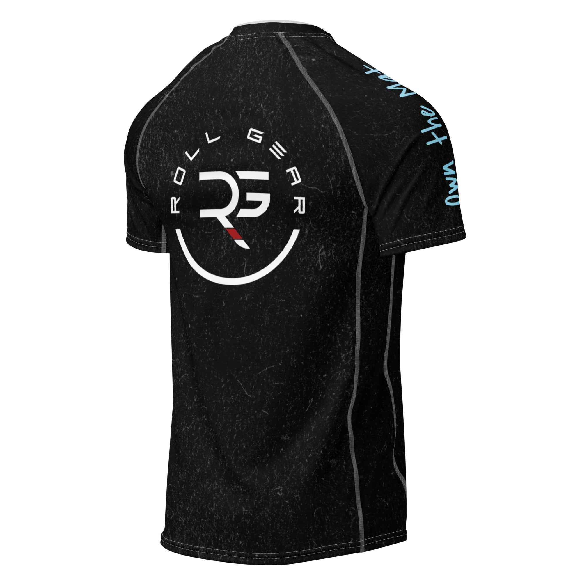 Roll Gear Lightweight. Stay Sharp, back view, all-over print.