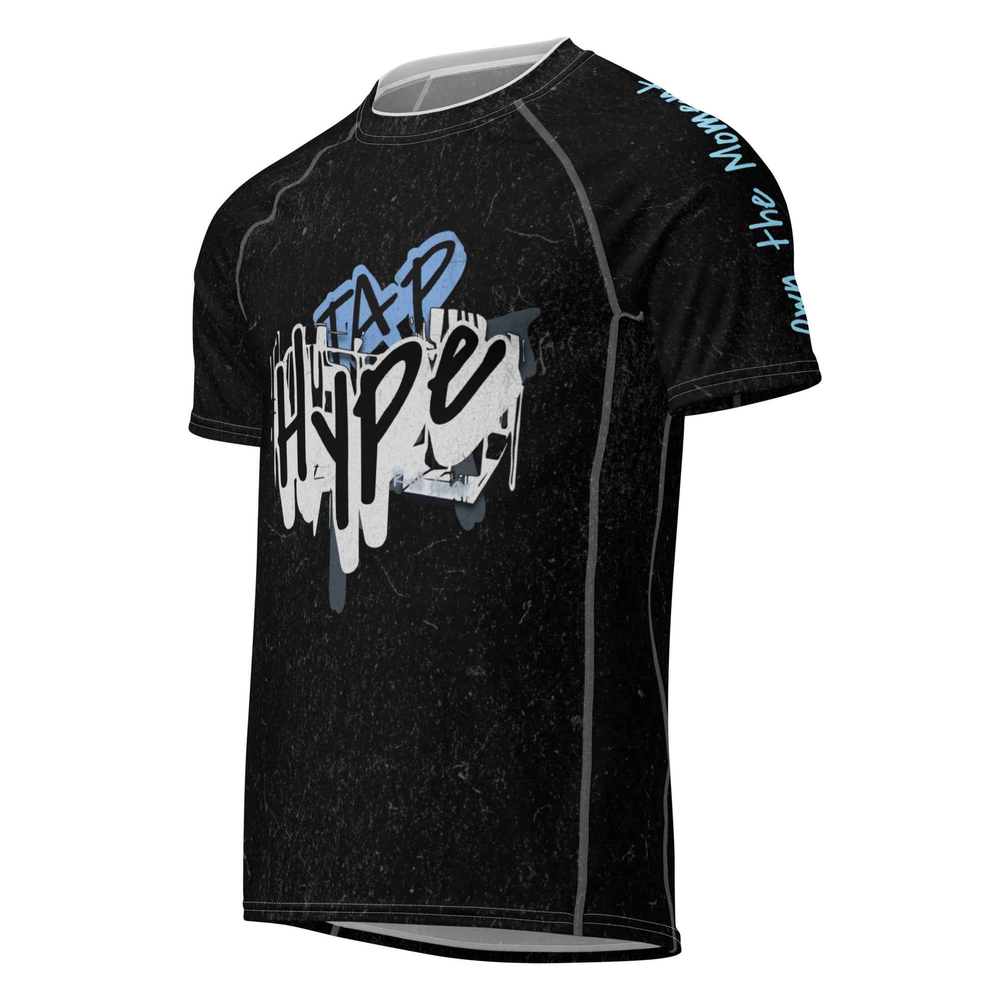 Roll Gear Lightweight. Stay Sharp, front view, all-over print.
