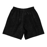 Roll Gear Performance Shorts - Black Mineral Edition, back view.