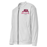 Roll Gear Girls on the Mat Bomber Jacket, left-front view.