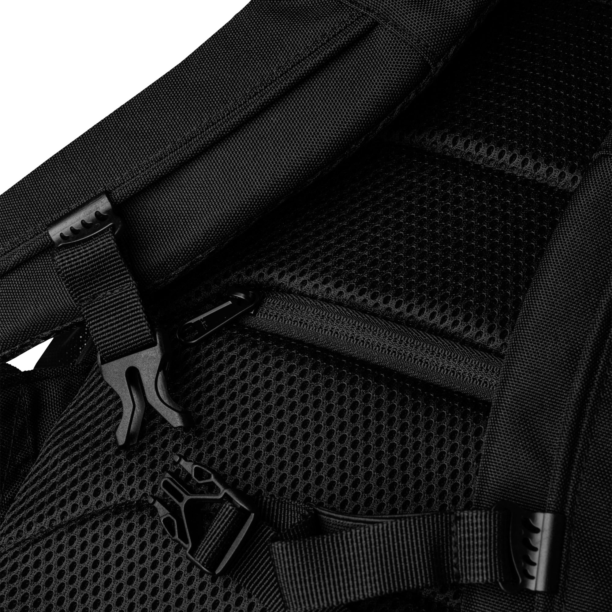 Centerville Wrestling Travel Backpack, back view.